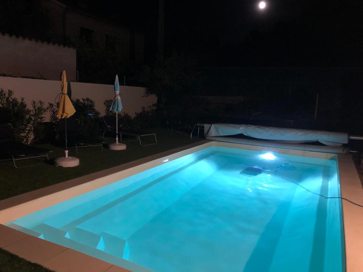 Gite Climatise Avec Piscine Sur Les Hauteurs De 볼렌느 외부 사진